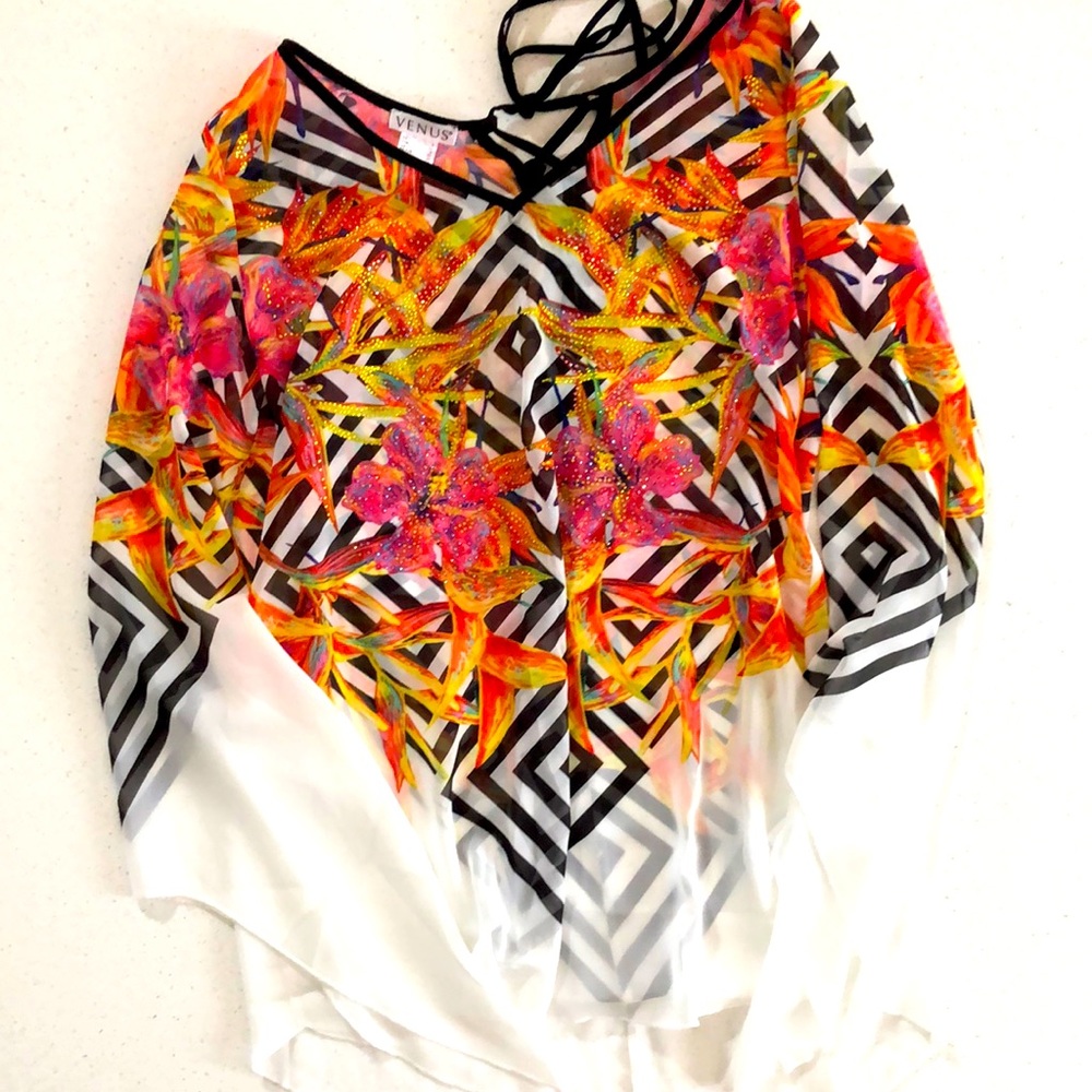 Venus Sheer Summer Blouse